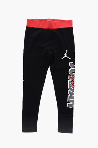 AIR JORDAN 스트레치 코튼 레깅스 사이드 프린트