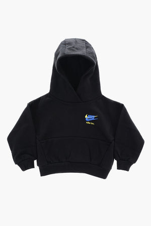 Brushed Cotton Sweatshirt with Patch Pocket