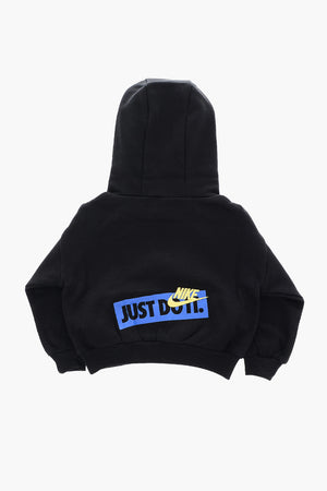 Brushed Cotton Sweatshirt with Patch Pocket