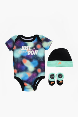 Set Body Beanie e Scarpette Effetto Acid Wash