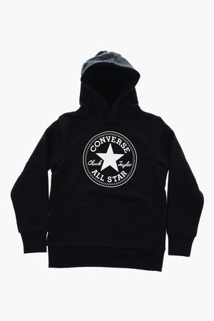 ALL STAR CHUCK TAYLOR Felpa con Cappuccio e Logo a Contrasto