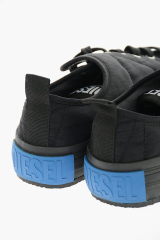 Sneakers Basse S-MUJI LC in Tinta Unita con Logo a Contrasto