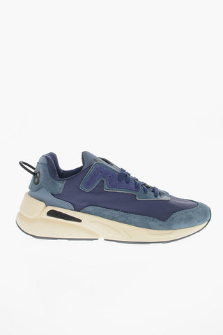Sneakers Basse S-SERENDIPITY Tono su Tono con Dettagli in Suede