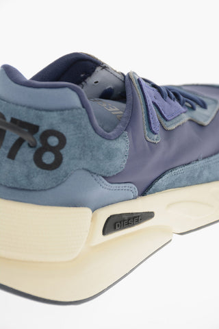Sneakers Basse S-SERENDIPITY Tono su Tono con Dettagli in Suede