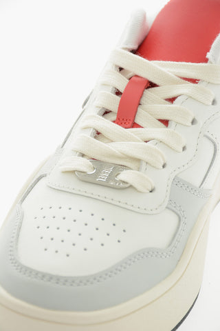 Leather S-UKIYO Sneakers with Contrasting Details