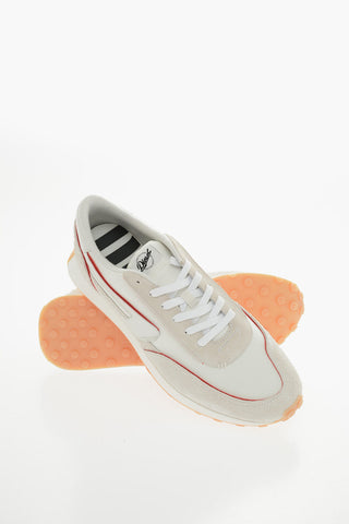 Fabric S-RACER LC Sneakers with Leather Trimmings