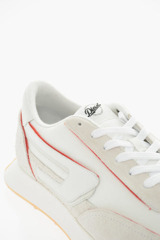 Fabric S-RACER LC Sneakers with Leather Trimmings
