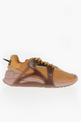 Suede Details Plastic Coverted S-SERENDIPITY MASK Low-Top Sneakers