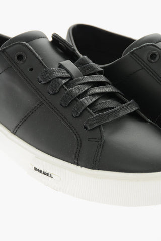 Two-Tone Leather S-MYDORI LC Low Top Sneakers