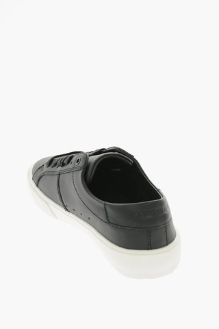 Two-Tone Leather S-MYDORI LC Low Top Sneakers