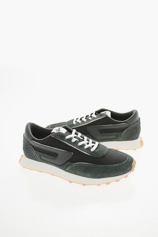 Fabric S-RACER LC Sneakers with Leather Trimmings