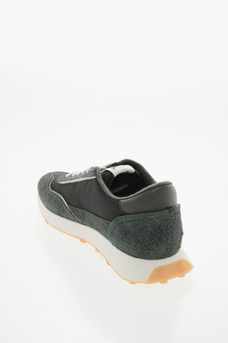 Fabric S-RACER LC Sneakers with Leather Trimmings