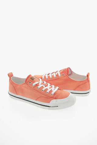 Visible Stiching Denim S-ATHOS Low-Top Sneakers