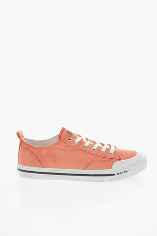 Visible Stiching Denim S-ATHOS Low-Top Sneakers
