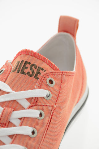 Visible Stiching Denim S-ATHOS Low-Top Sneakers