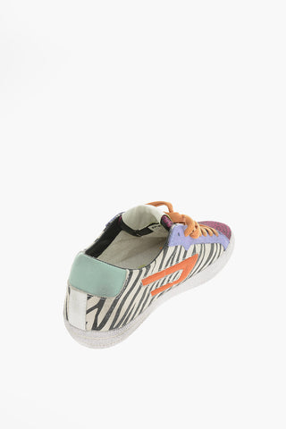 Animal Patterned Leather S-LEROJI Sneakers