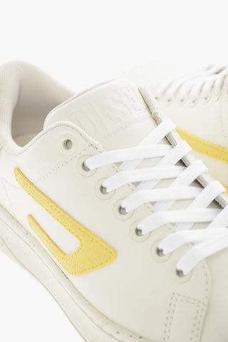 Sneakers S-ATHENE in Pelle con Logo a Contrasto