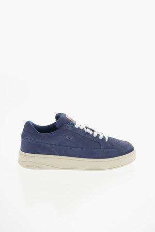 Sneakers Basse S-SINNA in Suede con Lacci a Contrasto