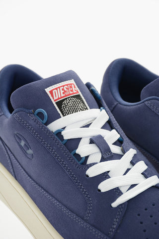 Sneakers Basse S-SINNA in Suede con Lacci a Contrasto