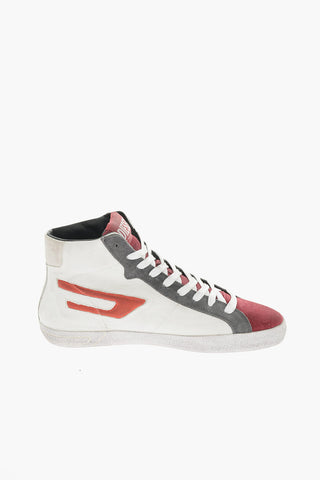 Sneakers Alte S-LEROJI in Pelle e Camoscio