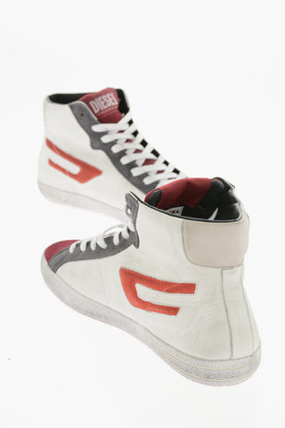 Sneakers Alte S-LEROJI in Pelle e Camoscio