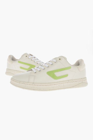 Sneakers S-ATHENE in Pelle con Logo a Contrasto