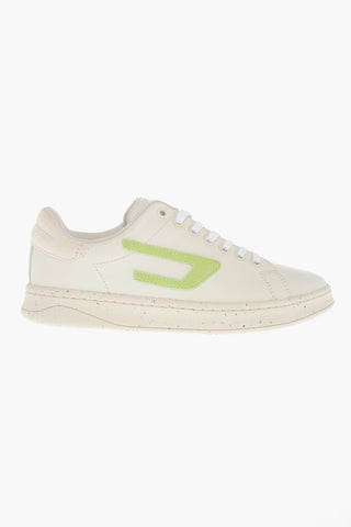Sneakers S-ATHENE in Pelle con Logo a Contrasto