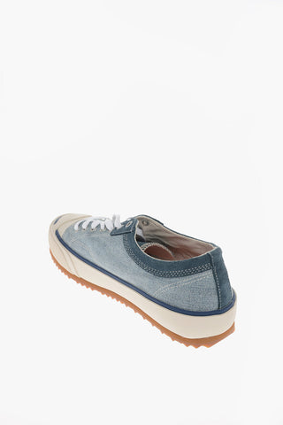 Track Sole Denim S-PRINCIPIA Low Top Snekers 4cm