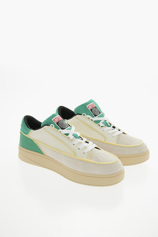 Sneakers S-SINNA in Pelle con Dettagli a Contrasto