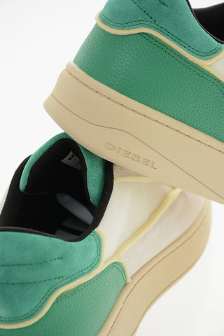 Sneakers S-SINNA in Pelle con Dettagli a Contrasto