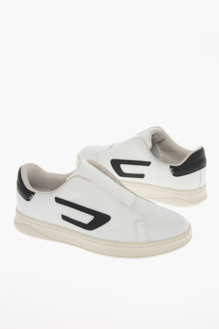 Contrasting D Patch Leather S-ATHENE SO Slip On Sneakers