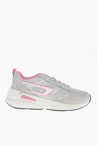 Contrasting Trimmings Metallic leather and Mesh S-SERENDIPITY SPORT Low-Top Sneakers
