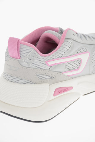 Contrasting Trimmings Metallic leather and Mesh S-SERENDIPITY SPORT Low-Top Sneakers