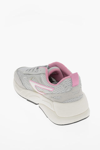 Contrasting Trimmings Metallic leather and Mesh S-SERENDIPITY SPORT Low-Top Sneakers