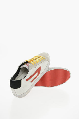 Suede and Leather S-LEROJI Sneakers