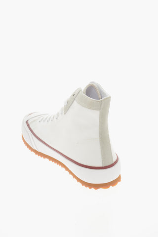 Sneakers Basse S-PRINCIPIA in Canvas e Suede con Platform 4,5cm