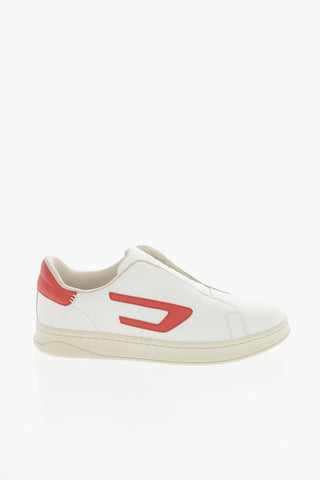 Contrasting D Patch Leather S-ATHENE SO Slip On Sneakers