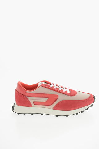 Sneakers Basse S-RACER LC in Mesh e Suede con Logo D