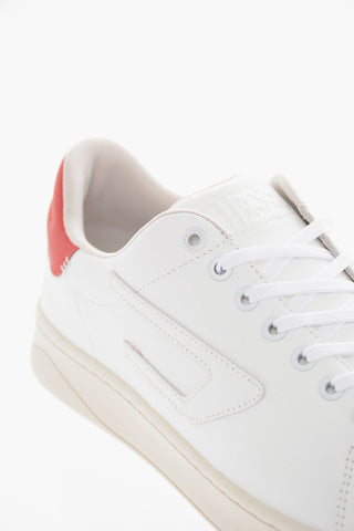 Sneakers Basse S-ATHENE in Pelle con Patch D