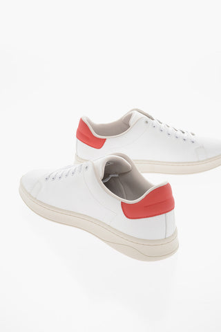 Sneakers Basse S-ATHENE in Pelle con Patch D