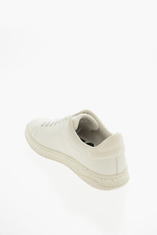 Leather S-ATHENE Low-Top Sneakers with Paint Sole