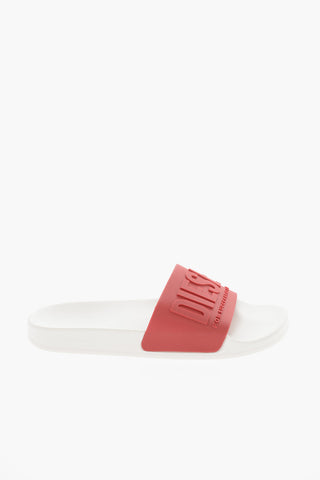 Slippers SA-MAYEMI in Gomma con Logo in Rilievo