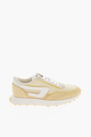 Sneakers Basse S-RACER LC in Mesh e Suede con Logo D