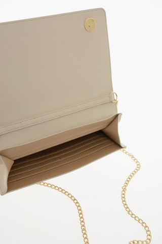  LOVE Faux Leather Crossbody Bag with Embossed Maxi Logo 