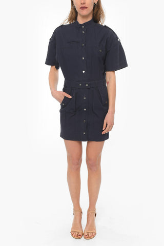 ETOILE Cotton RODWELL Short Dress with Belt