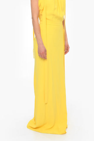 Maxidress Bare Back con Coulisse al Collo