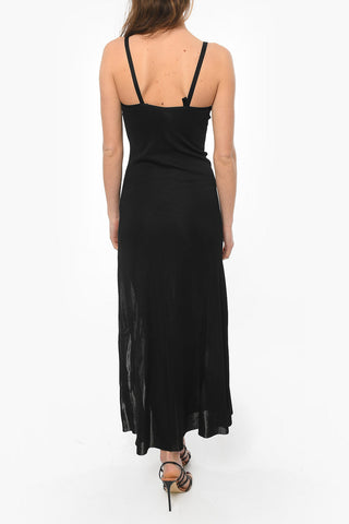 Sleeveless Long Dress with Side Slit
