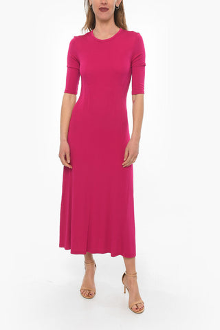 Rigid Corpet Knitted Maxidress