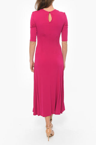 Rigid Corpet Knitted Maxidress