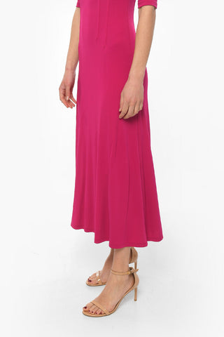 Rigid Corpet Knitted Maxidress